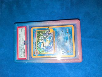 Pokémon TCG Holo Rare Blastoise Card 2/102 PSA 9 Celebrations Classic Collection