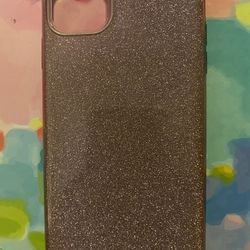 iPhone 11 ProMax Purple Glitter Phone case