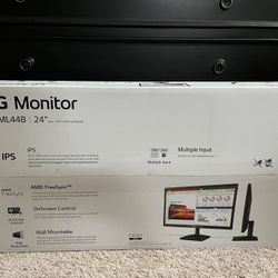 LG 24in 75hz Monitor 