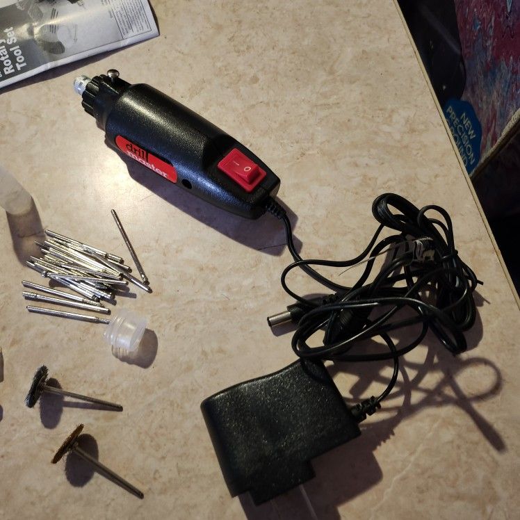 Drill, master dremel.