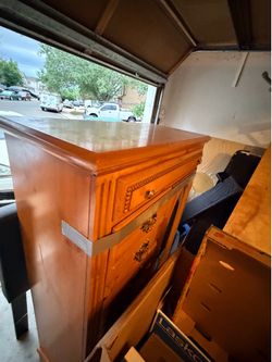 Wooden dresser