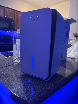 💧 Compact Dehumidifier w/ Aromatherapy & LED Lights ✨