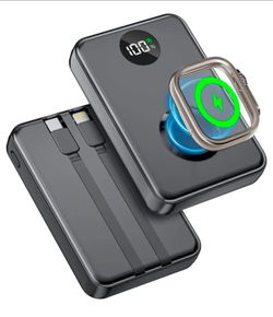 COPINK 15000mAh Mini Portable Charger Power Bank [for Apple Watch],Grey
