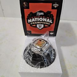 Fresno Grizzlies Triple A Baseball 2015 National Champions Ring Open Box New 