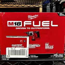 Milwaukee M18 New 5/8" Rotary Hammer