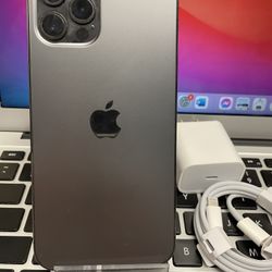 Factory unlocked apple iphone 12pro 128 gb with store warranty 