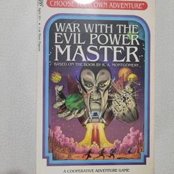 New War With The Evil Power Master "Choose Your Own Adventure" Game