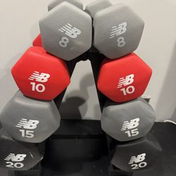 New Balance Dumbbell set (Used) $60