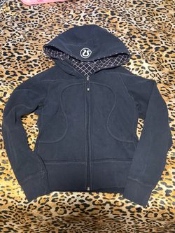 Vintage Lululemon Black Zip-Up Hoodie