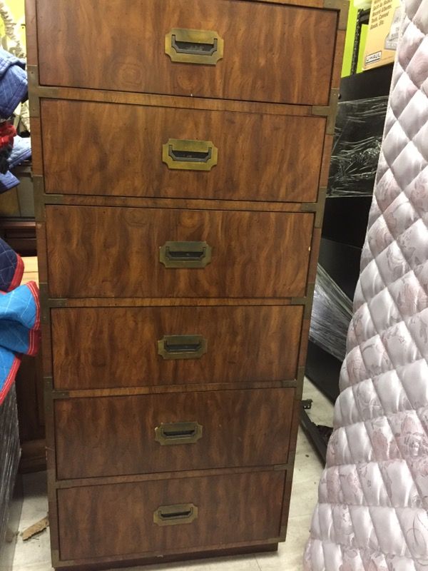 MidCentury Dixie Campaigner lingerie dresser pick up 656 N US 1 Tequesta in the Countyline plaza near seacoast bank and Rancho Chico 11-6