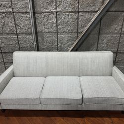 Crate & Barrel Torino 3-Seat Sofa in Beige