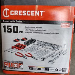 150 Pc Crescent Tool Box 