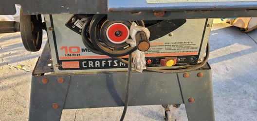 craftsman table saw