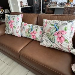 Peacock Decorative Sofa Pillows