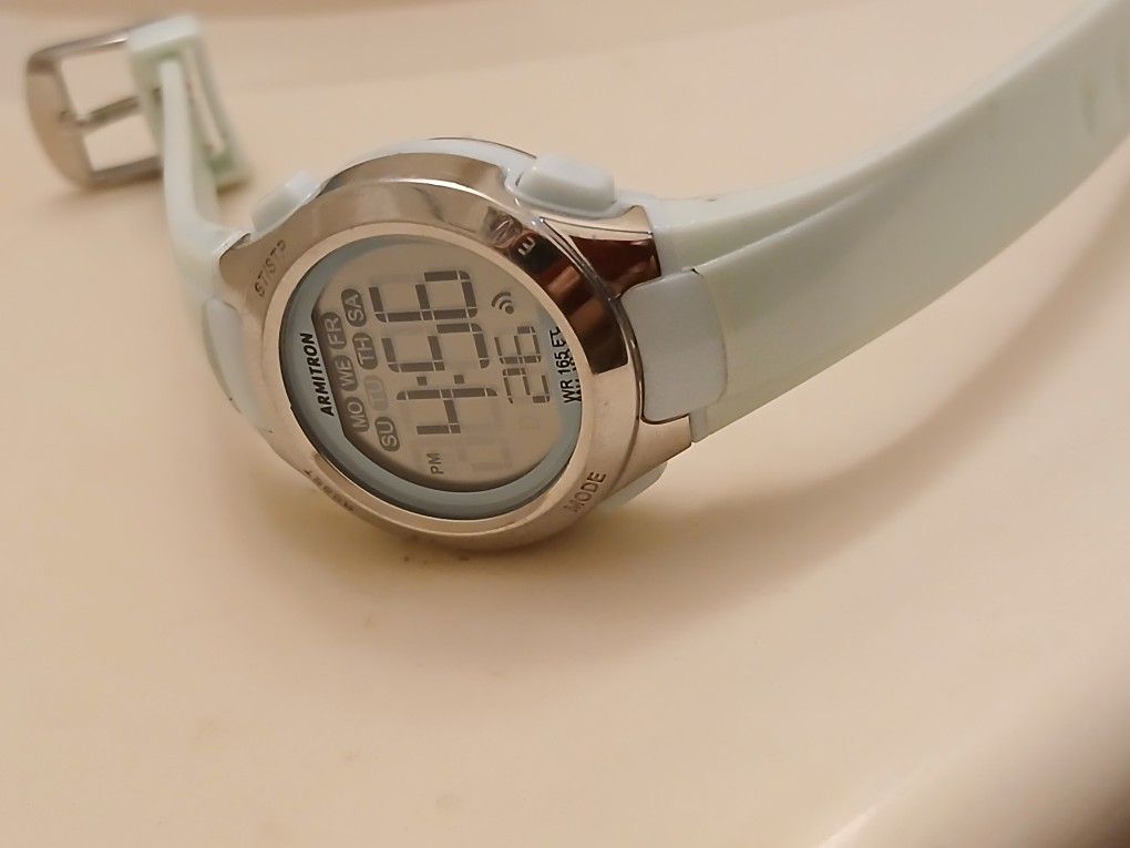 Armitron All Sport® 45/7042 digital turquoise women sports watch