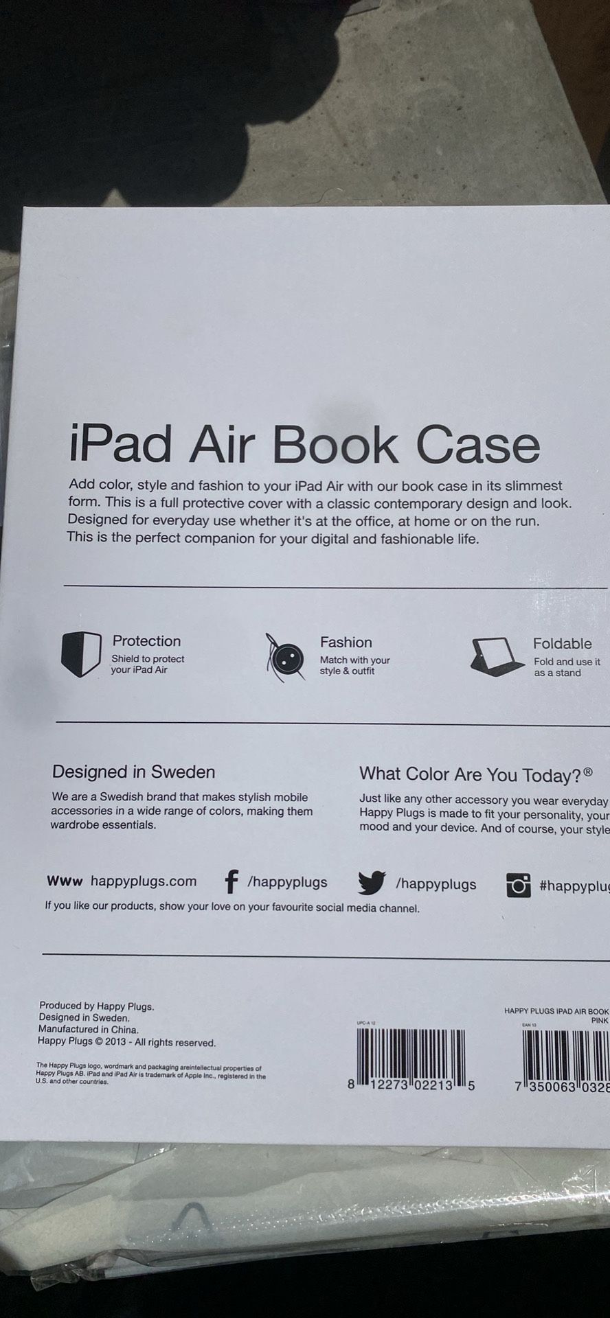 iPad Air Book Case 