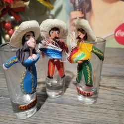 Viva Mexico Gag Shot Glasses Set Of 3