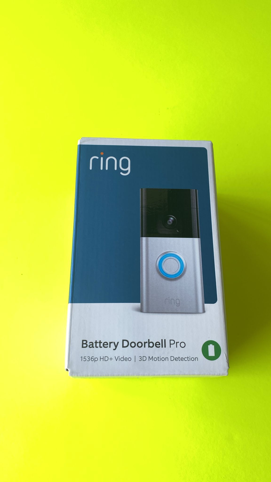 Ring Battery Doorbell Pro
