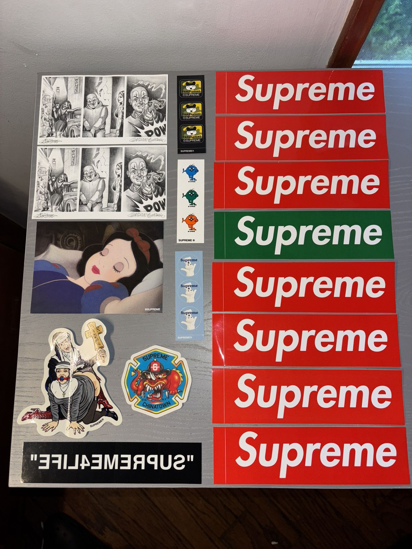 Supreme Stickers