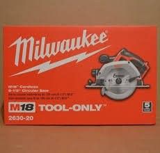 FREE BONUS BATTERY! NEW MILWAUKEE 2630-20 M18 18V CORDLESS 6-1/2 INCH CIRCULAR SAW - TOOL ONLY