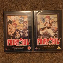 Collection 3&4 Of Fairytail Anime