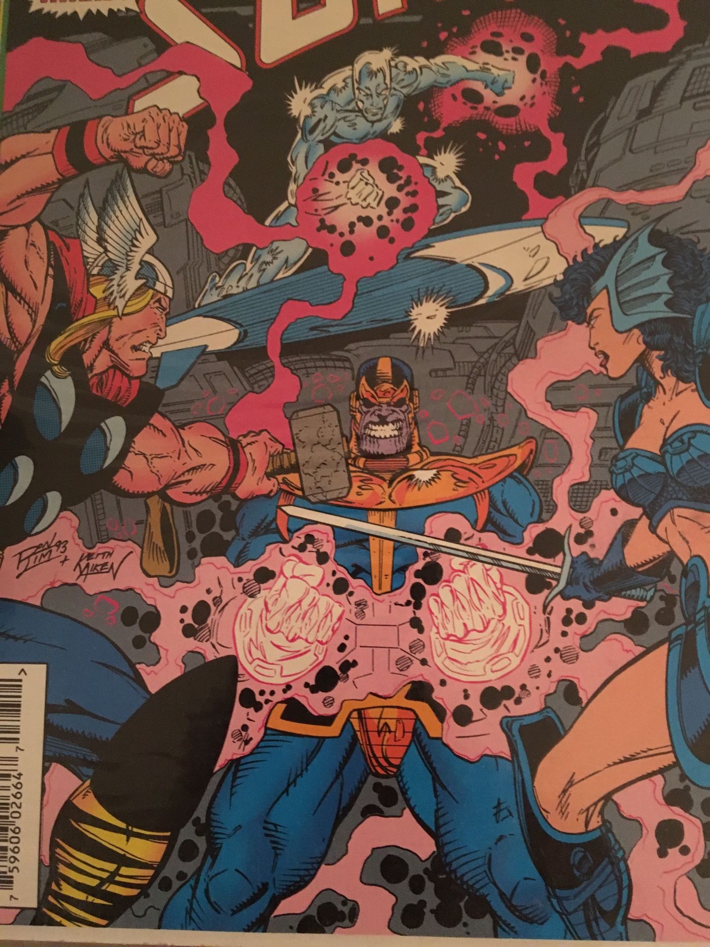 Thanoes Galactus Dr. Strange comics