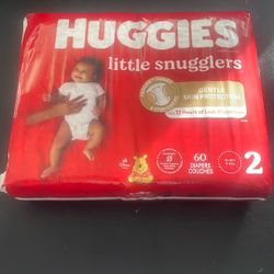 Huggies little snuggles diapers 