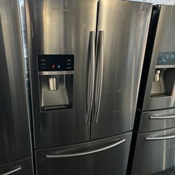 Samsung French Door Stainless Steel Fridge We Deliver And Install👨🏻‍🔧🚚