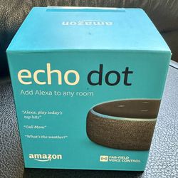 Amazon Echo Dot (Brand New/Unopened)