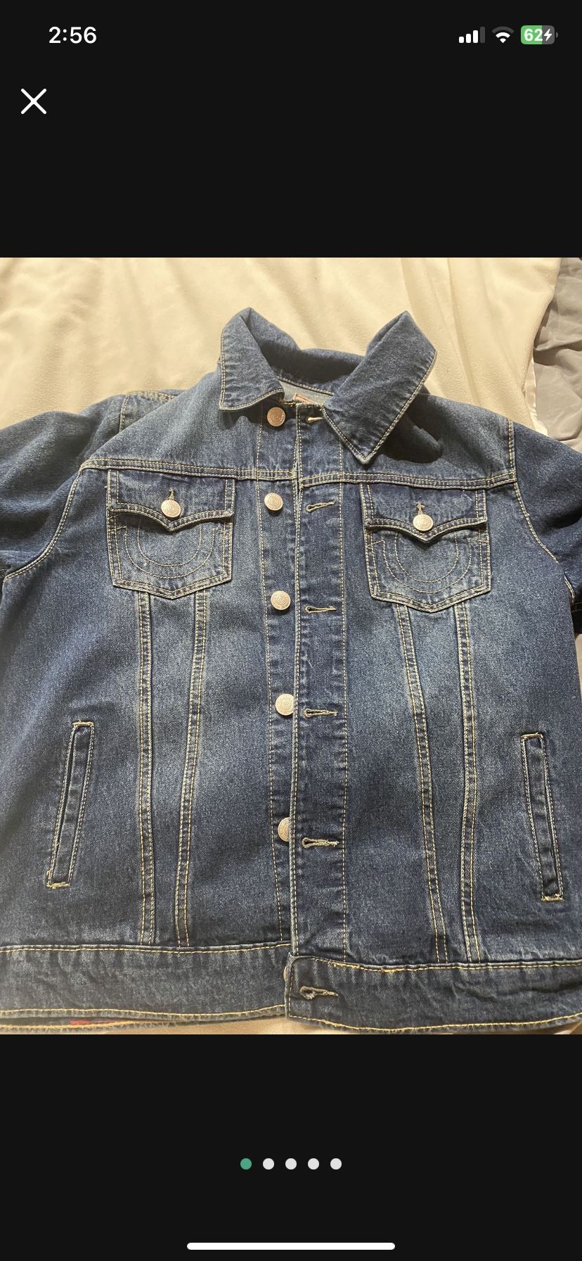 TRUE RELIGION JEESE DENIM JACKET XL