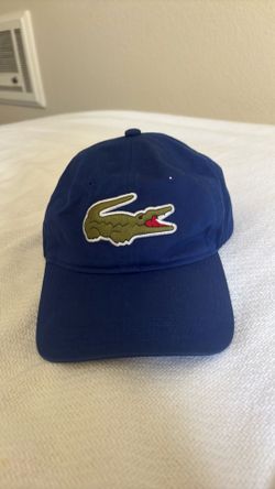 Lacoste Royal Blue Dad Cap Oversize Logo