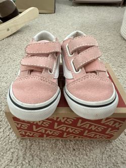 Vans (Pink) - toddler girl, Size 5.5