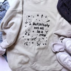 Hanes Cream Crew Neck Sweater - Definitely Not All in a Row