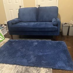 Sofa and Area Rug