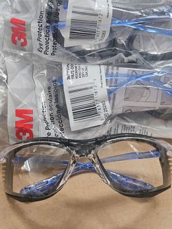 Lot of 15 3M Virtua CCS Safety Glasses Clear Anti-Fog Lens Foam Gasket