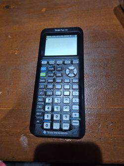 TI - 84 PLUS CE // TEXAS INSTRUMENTS,  CALCULATOR WITH NEW BATTERY