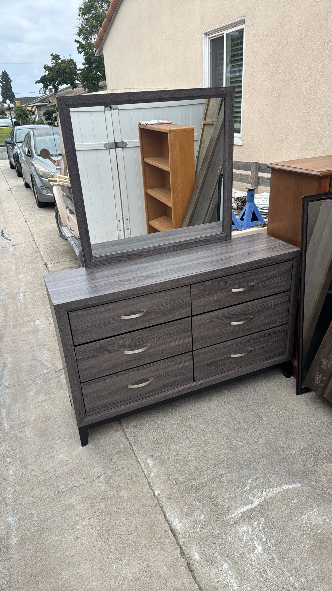 Drawer & mirror