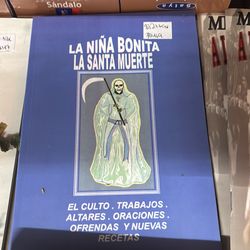 La niña bonita libro en español para la Santa muerte