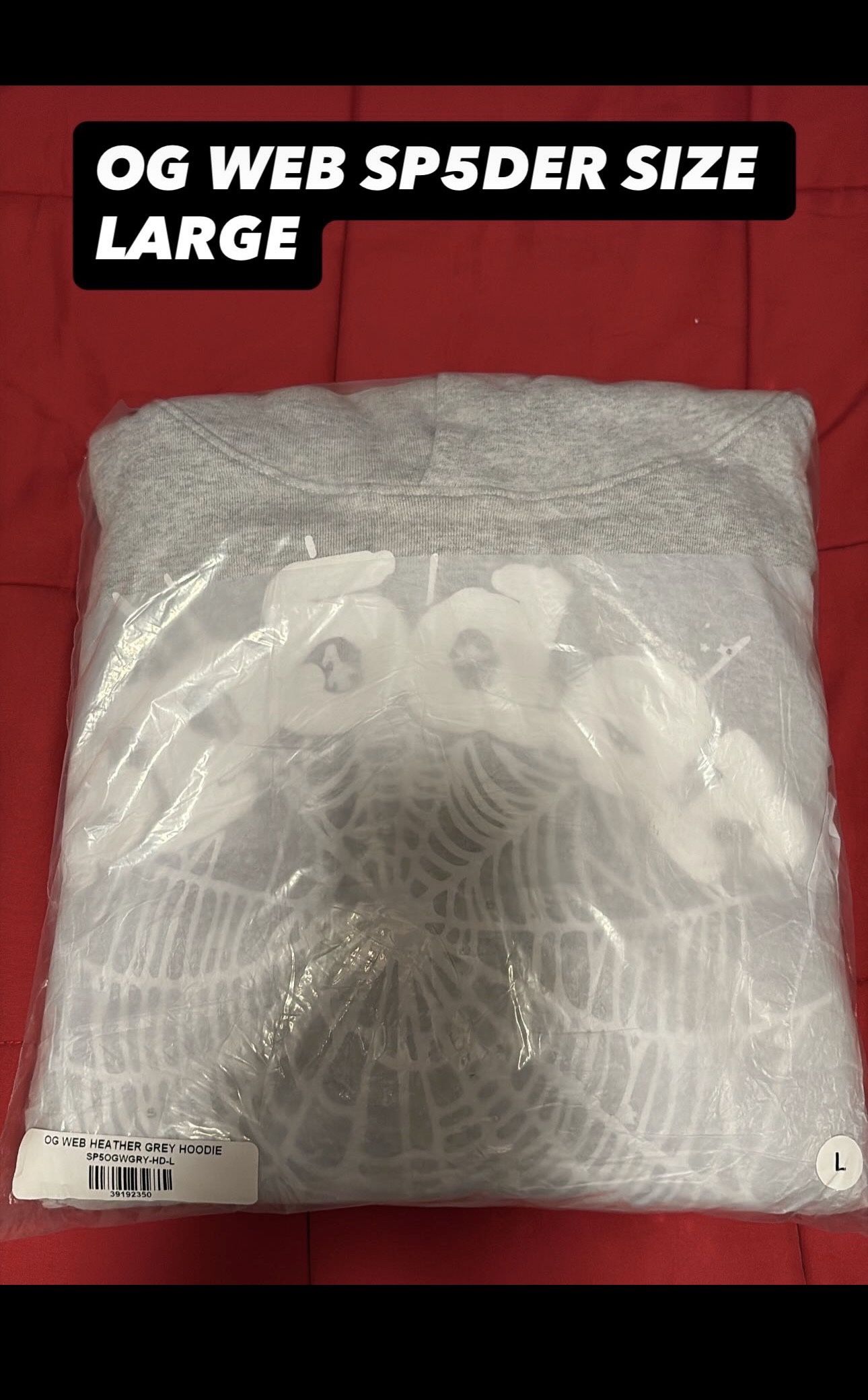 *looking for offers* Sp5der hoodie