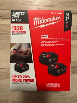 Milwaukee 5.0 Batteries