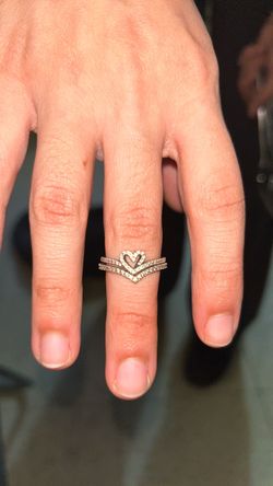 Pandora 2 Pcs Ring Set