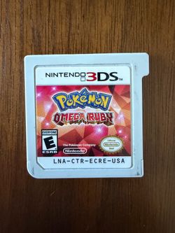 Authentic Pokemon Omega Ruby