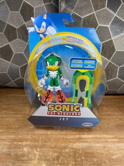 Jet the Hawk 4-inch Action Figure with Board Sonic the Hedgehog by Jakks Pacific