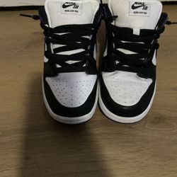 Purple Nike dunk sb low 