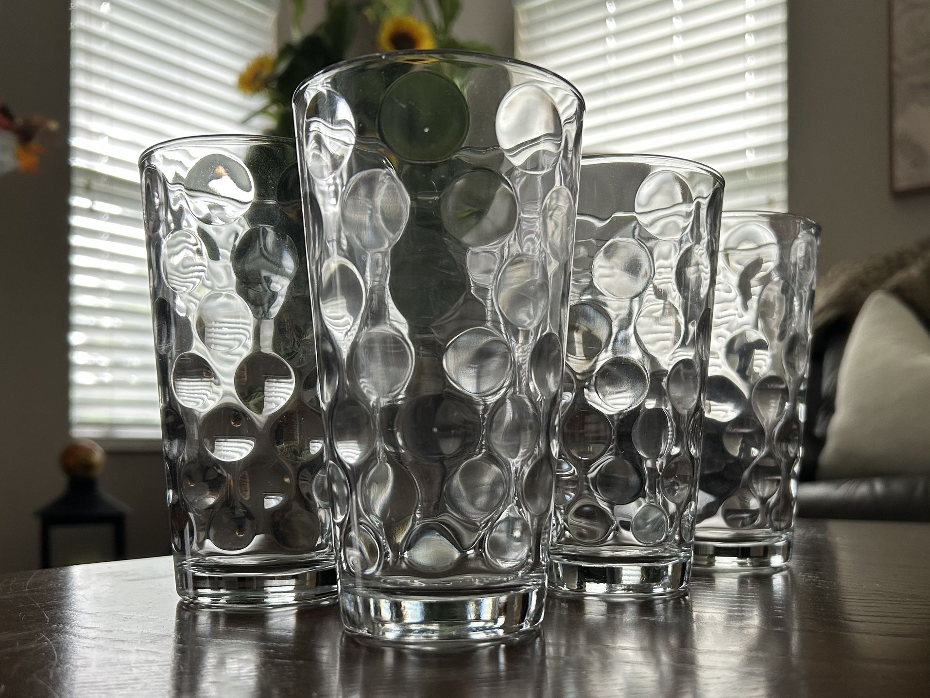 Heavy Glass Tumblers (6)