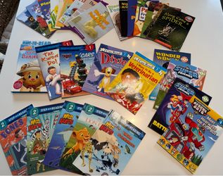 Learn to read book lot