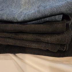 505 & 550 LEVIS JEANS 36X29 Mens USED