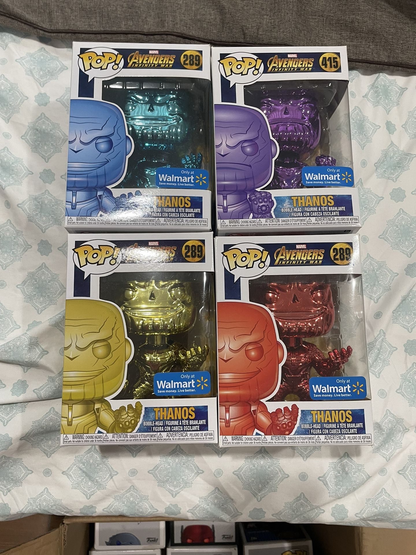 Thanos funko Lot
