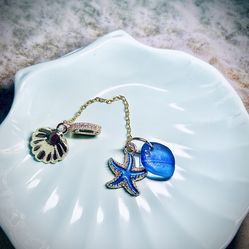 Sea glass bikini decoration charm