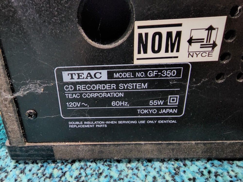 TEAC Turntable/CD Recorder/Radio GF-350 for Sale in Arlington, TX